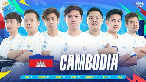 Chủ nhà Campuchia chốt đội hình Tốc Chiến dự SEA Games 2023